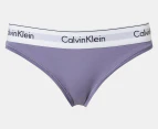 Calvin Klein Women's Modern Cotton Bikini Briefs - Splash of Grape