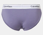 Calvin Klein Women's Modern Cotton Bikini Briefs - Splash of Grape