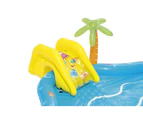 Bestway 273L Inflatable Sea Life Water Fun Park Pool with Slide - 2.8m x 87cm