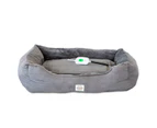 Hacienda Easy to Clean Electric Heated Rabbit Faux Fur Covering Pet Bed - Medium