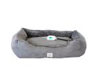 Hacienda Easy to Clean Electric Heated Rabbit Faux Fur Covering Pet Bed - Small