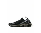 Dolce & Gabbana Elegant Black & White Sorrento Sneakers - EU40/US7
