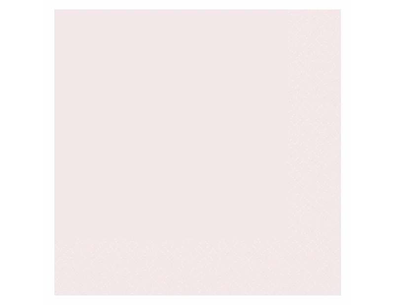 Pastel Pink Lunch Napkins / Serviettes (Pack of 40)
