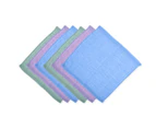 1st Steps 120PCE Cotton Wash Cloths Absorbent Ultra Soft Various Colours 30cm - Blue, Purple, Green