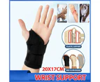 Carpal Tunnel Wrist Brace Night Sleep Wrist Support Wrist Splint Pain Left Hand - Grey
