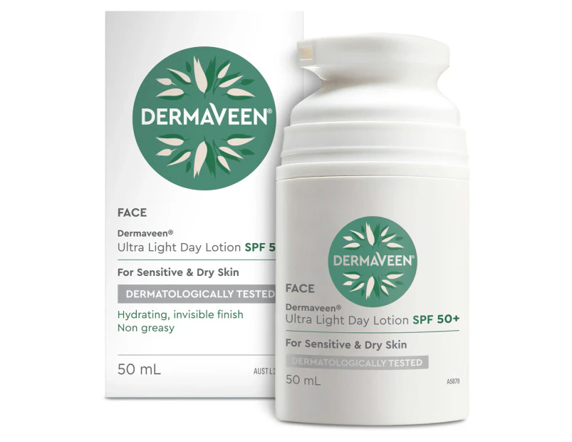 Dermaveen Face Ultralight Day Lotion Spf50+ 50ml