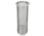 Cold Brew Coffee Filter Stainless Steel Reusable Wide Mouth Mesh Cylindrical Filter With White Gasket For Tea 8X21Cm/3.15X8.27In