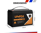 MOBI 135AH 12V LiFePO4 Lithium Iron Phosphate Deep Cycle Battery Replace AGM