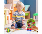 Stoie's Music Set for Kids- Wooden Percussion Instruments for Boys & Girls-with Convenient Backpack