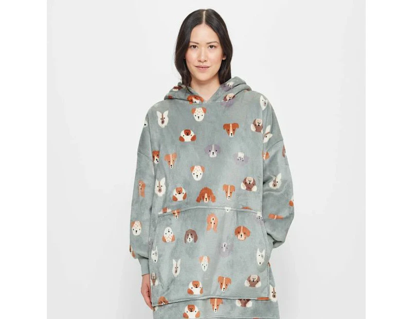 Target Sherpa Sleep Poncho - Grey