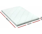 Cooling Gel Memory Foam Mattress Bed Topper