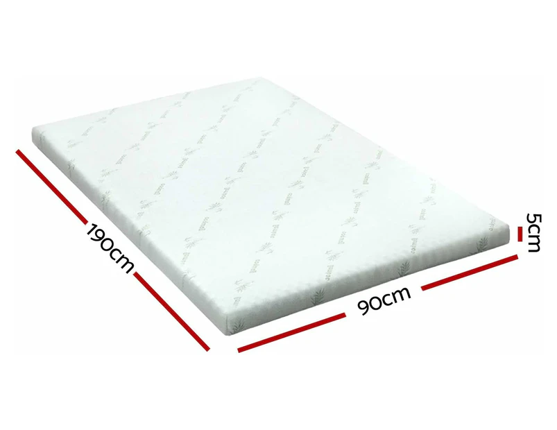 Cooling Gel Memory Foam Mattress Bed Topper