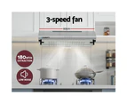 Devanti 600mm Range Hood 60cm Rangehood Stainless Steel