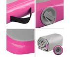 Everfit 3M Air Track Gymnastics Tumbling Exercise Yoga Mat Inflatable Pink