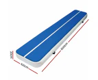 Everfit 6M Air Track Gymnastics Tumbling Exercise Cheerleading Mat Inflatable