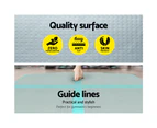 Everfit 4X1M Inflatable Air Track Mat Tumbling Gymnastics Jiu Jitsu Karate Muay