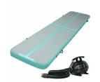 Everfit 4X1M Airtrack Inflatable Air Track Tumbling Mat W/Pump Floor Gymnastics