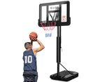 Everfit 3.05M Basketball Hoop Stand System Adjustable Height Portable Pro Black