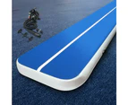 4X1M Inflatable Air Track Mat 20CM Thick with Pump Tumbling Blue