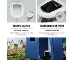 Weisshorn Portable Folding Toilet Camping Outdoor Caravan Plastic Bag