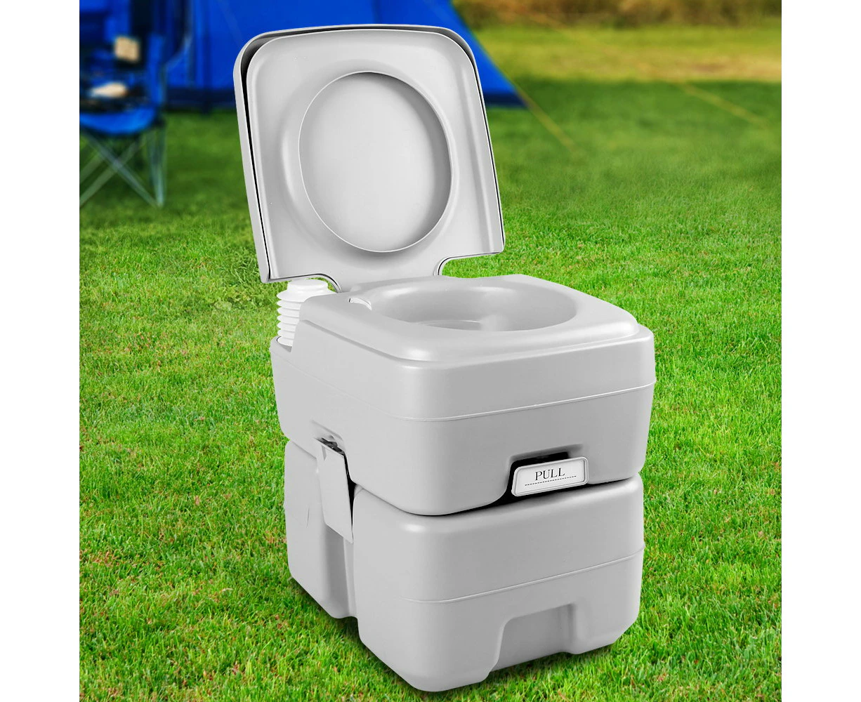 Weisshorn 20L Portable Camping Toilet Outdoor Flush Potty Boating