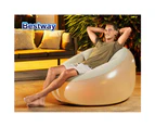 Bestway Inflatable Air Chair Sofa Lounge Seat LED Light