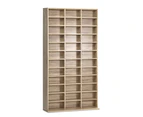 Artiss Bookshelf CD Storage Rack - BERT Oak