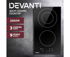 Devanti Electric Ceramic Cooktop 30cm