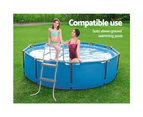 Bestway Pool Ladder 84cm 2 Step Above Ground Swimming Pools Removable Steps Stairs