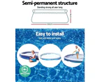 Bestway Swimming Pool 305x76cm Above Ground Round Inflatable Pools 3800L