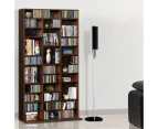 Artiss Bookshelf CD Storage Rack - BERT Brown