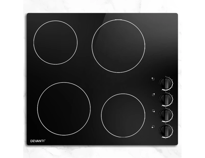 Devanti Electric Ceramic Cooktop 60cm