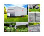 Weisshorn 18-20ft Caravan Cover Campervan 4 Layer Heavy Duty UV Carry bag Covers