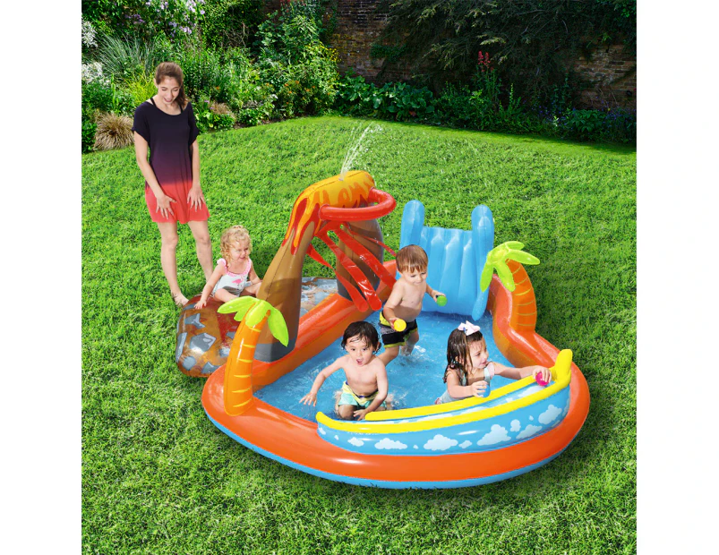 Bestway Kids Pool 265x265x104cm Inflatable Above Ground Swimming Play Pools 208L