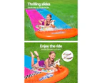 Bestway Water Slide Slip Kids 488cm Dual Slides Splash Pad