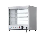 Countertop Food Warmers Devanti Commercial Food Warmer Pie Hot Display Showcase Cabinet Stainless Steel