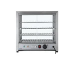 Countertop Food Warmers Devanti Commercial Food Warmer Pie Hot Display Showcase Cabinet Stainless Steel