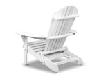 Gardeon Outdoor Furniture Adirondack Chairs Beach Chair Lounge Wooden Patio Garden