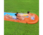 Bestway Water Slide Kids Slip 488cm Dual Slides Inflatable Splash Pad