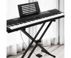 Alpha 88 Keys Electronic Piano Keyboard Digital Electric w/ Stand Sustain Pedal