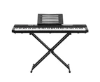 Alpha 88 Keys Electronic Piano Keyboard Digital Electric w/ Stand Sustain Pedal