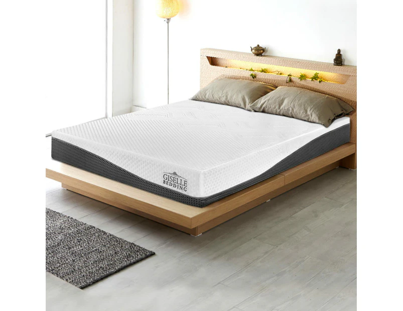 Giselle Bedding Memory Foam Mattress Bed Cool Gel Non Spring 21cm Double