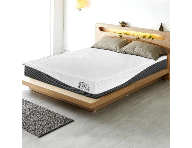 Giselle Bedding Memory Foam Mattress Bed Cool Gel Non Spring 21cm Single