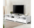 Artiss TV Cabinet Entertainment Unit 180cm White Eddie