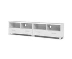 Artiss TV Cabinet Entertainment Unit 180cm White Eddie