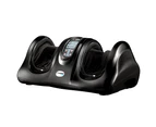 Livemor Foot Massager Shiatsu Massagers Electric Remote Roller Kneading Black