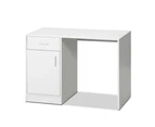 Artiss Computer Desk Drawer Cabinet White 100CM