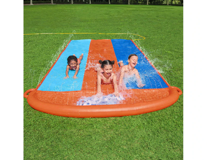 Bestway Water Slide Slip Kids 488cm Triple Slides