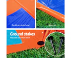 Bestway Water Slide Slip Kids 488cm Triple Slides