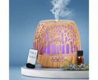 Devanti Aroma Diffuser Aromatherapy Wood Grain 400ml